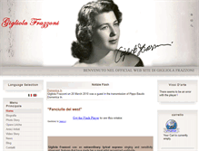 Tablet Screenshot of gigliolafrazzoni.com